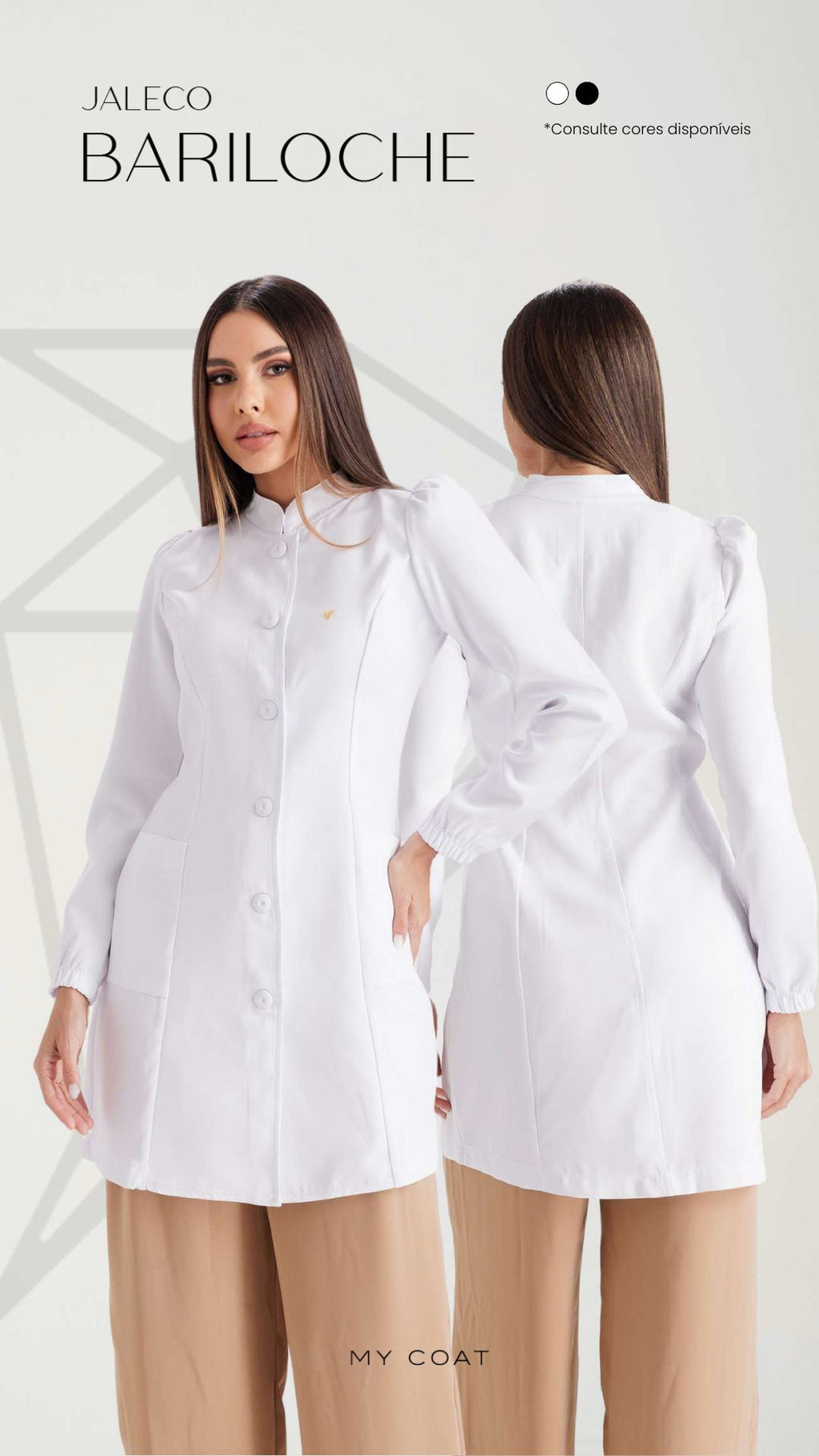 Jaleco Bariloche My Coat Feminino