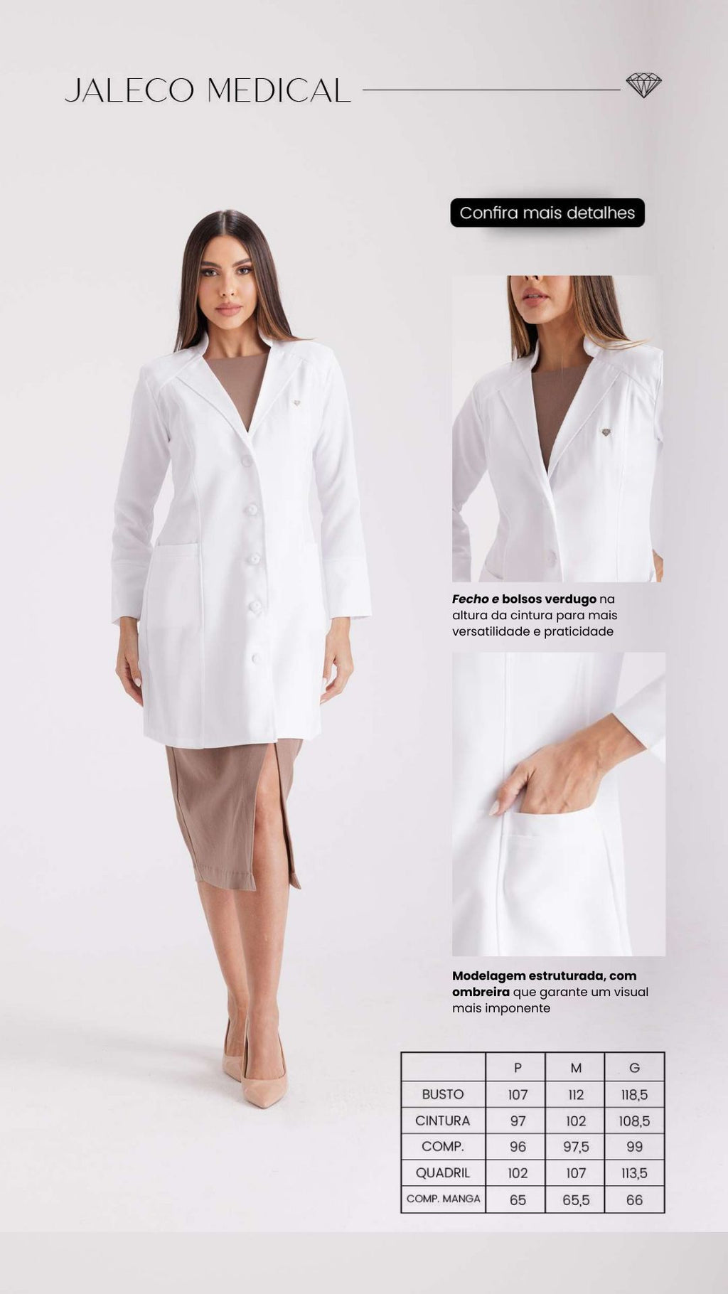 Jaleco Medical My Coat Feminino