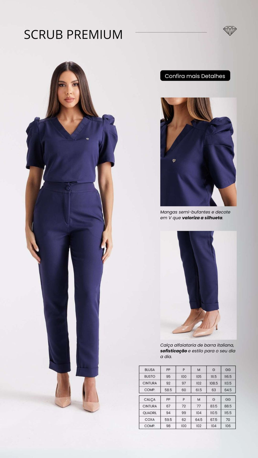 Scrub Premium My Coat Feminino