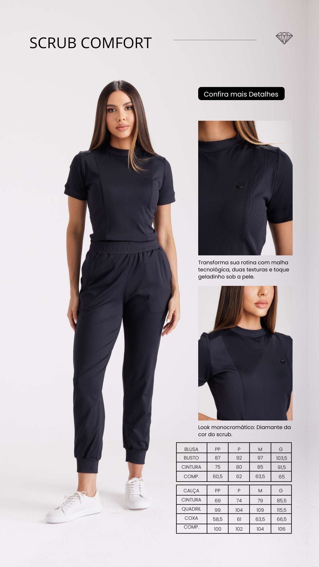 Scrub Comfort My Coat Feminino