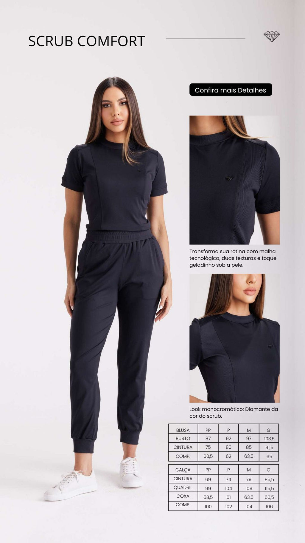 Scrub Comfort My Coat Feminino