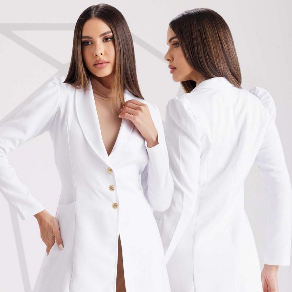 Jaleco Orquidea My Coat Feminino