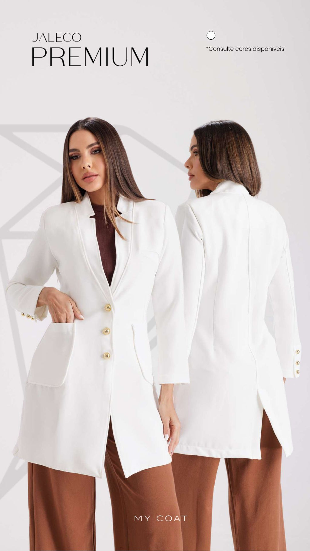 Jaleco Premium My Coat Feminino