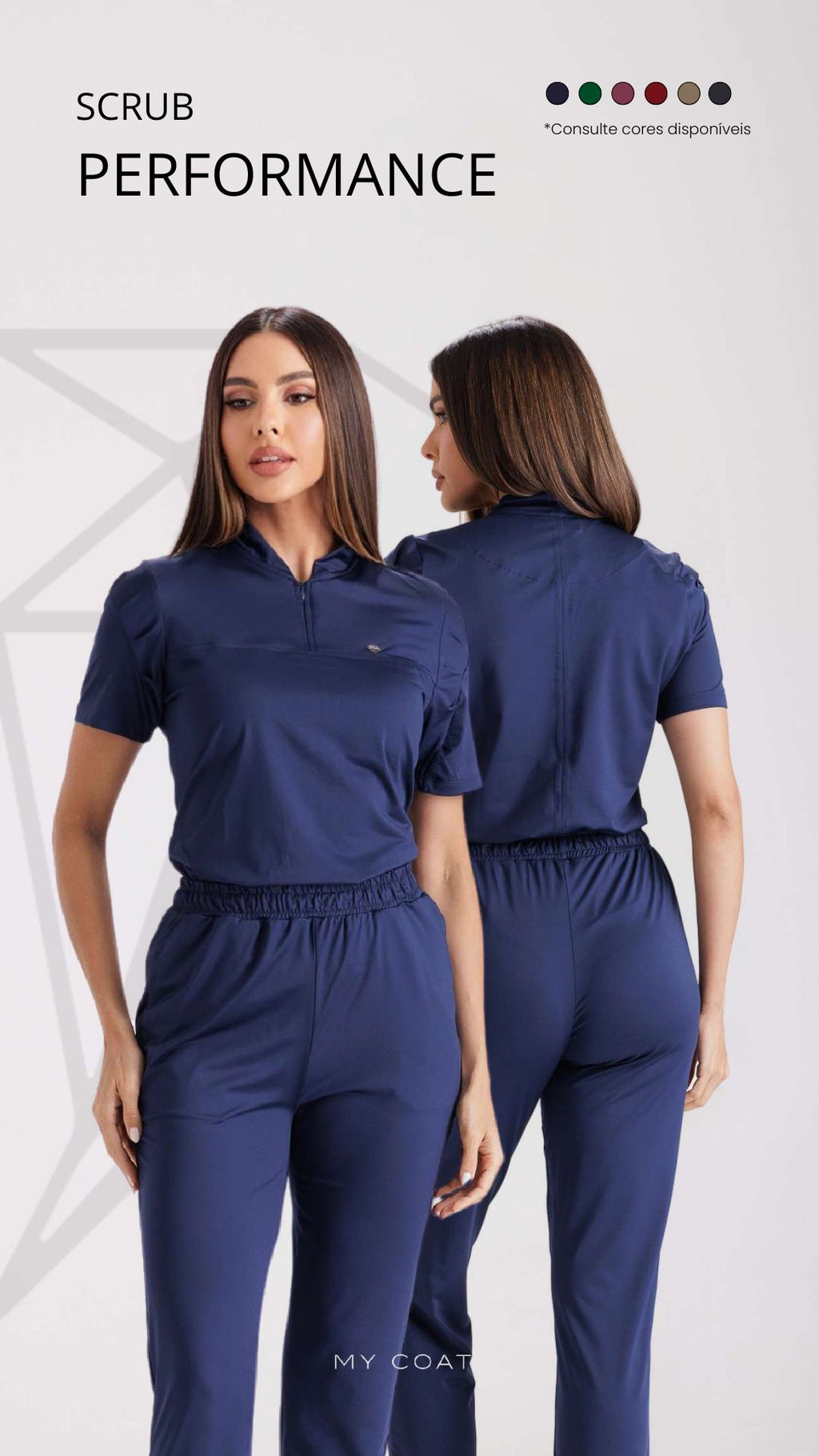 Scrub Performance My Coat Feminino
