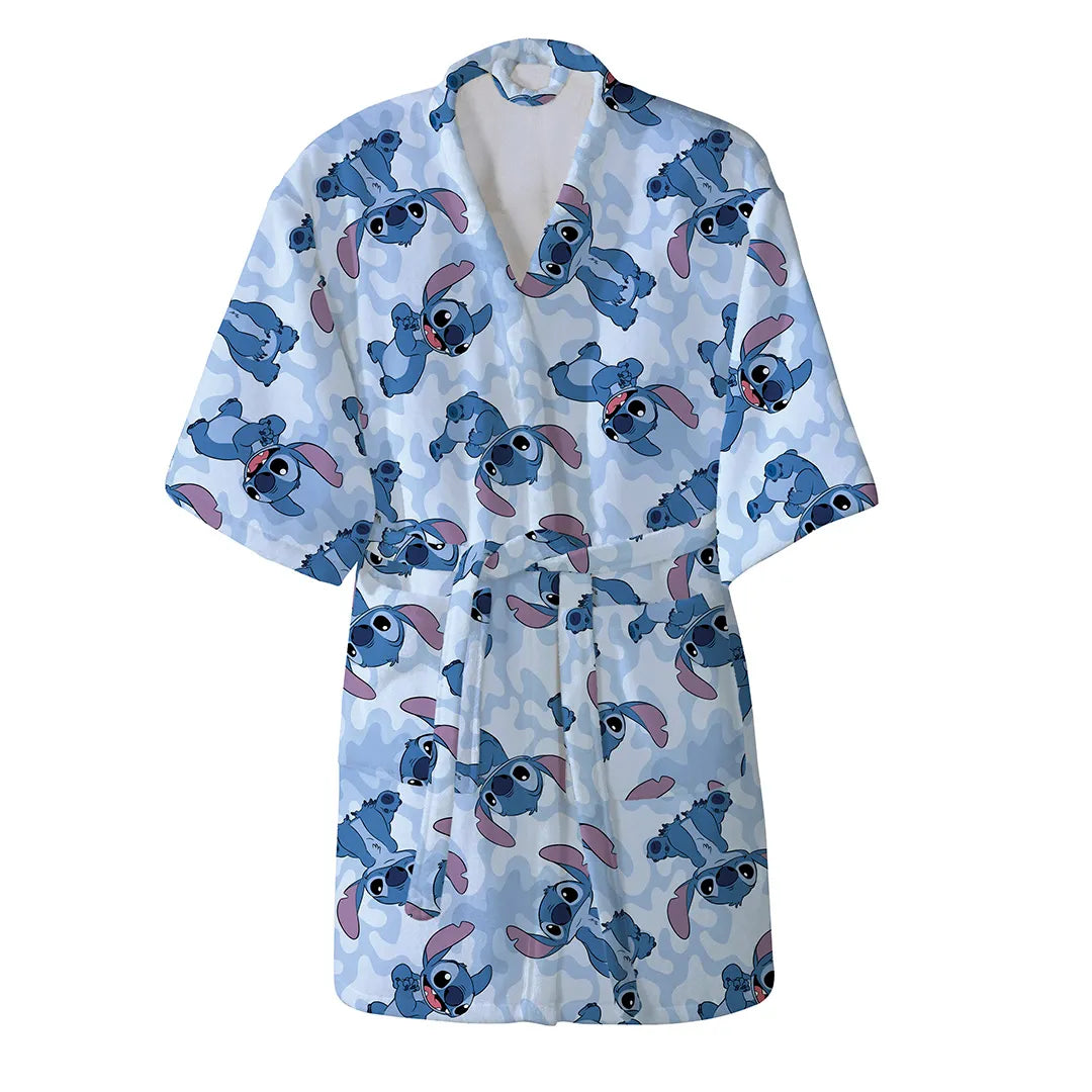 Roupão Infantil Döhler Stitch Azul