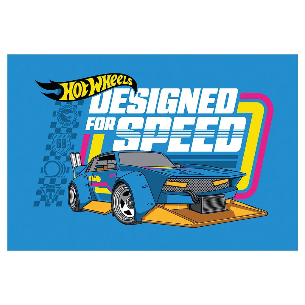 Toalha para Lancheira Infantil Döhler Hot Wheels 1 peça