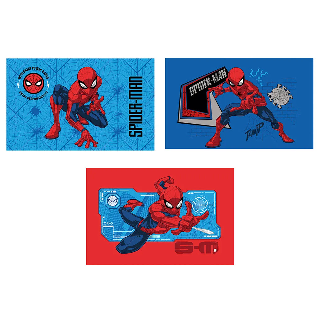 Kit Toalha para Lancheira Infantil Döhler Spiderman 3 peças