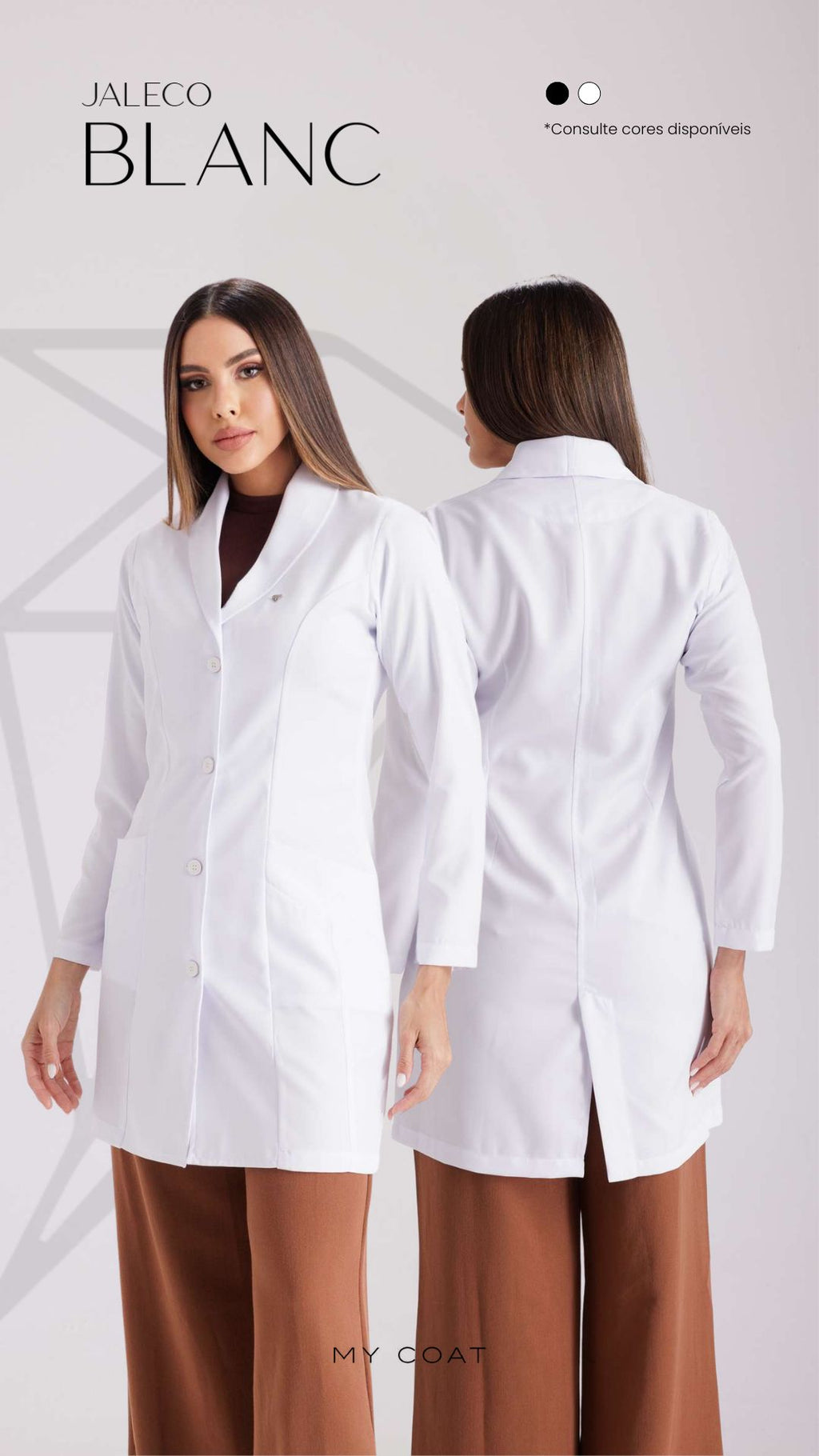 Jaleco Blanc My Coat Feminino