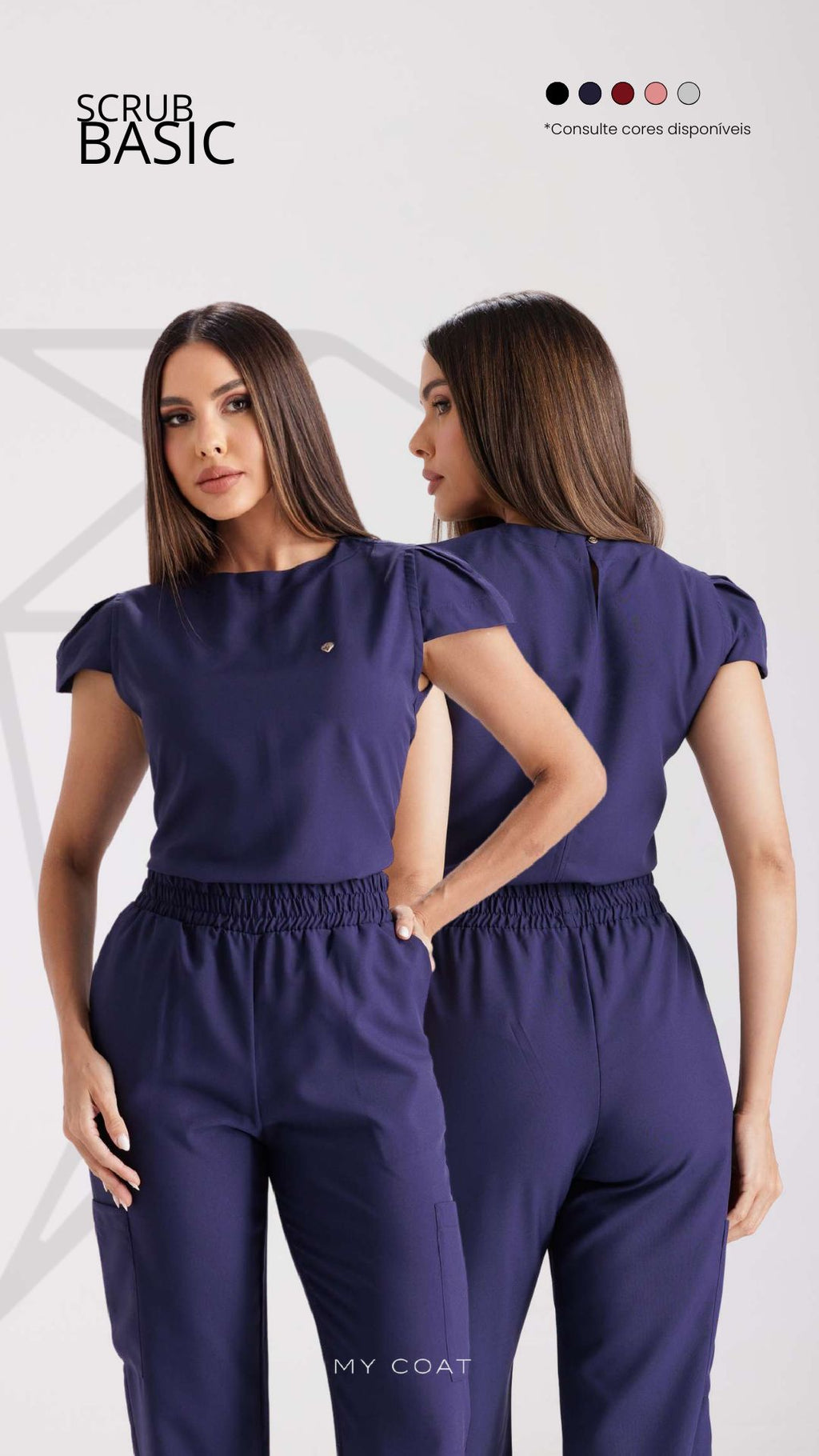 Scrub Basic My Coat Feminino