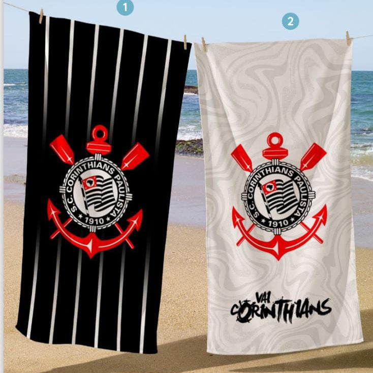 Toalha de Banho Clubes De Futebol