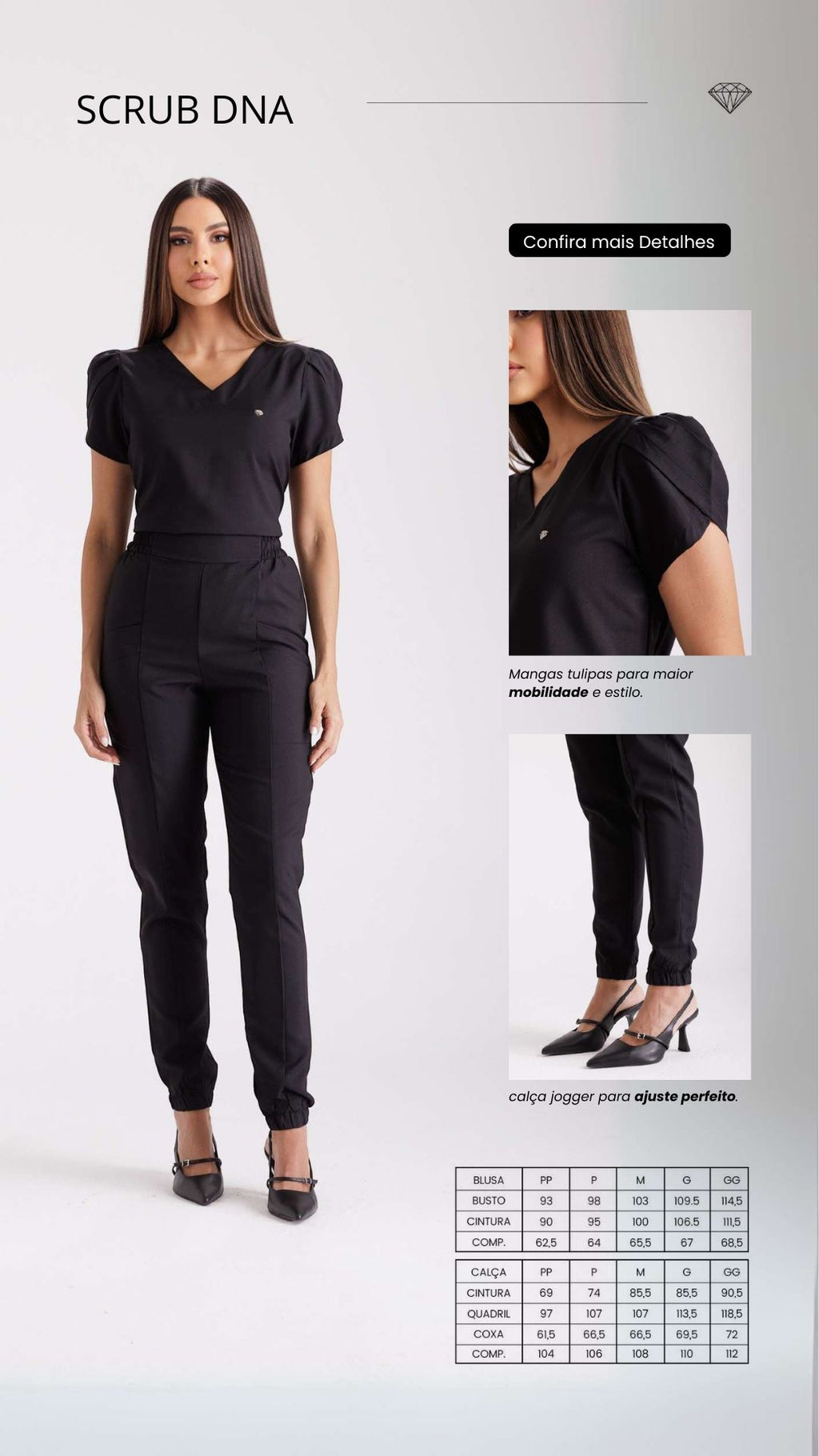 Scrub Dna My Coat Feminino