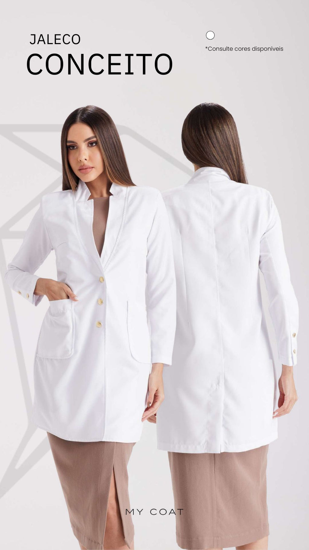 Jaleco Conceito My Coat Feminino