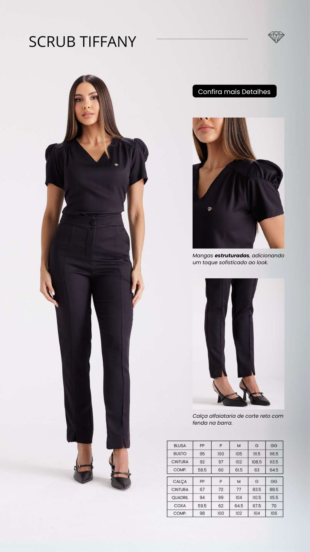 Scrub Tiffany My Coat Feminino