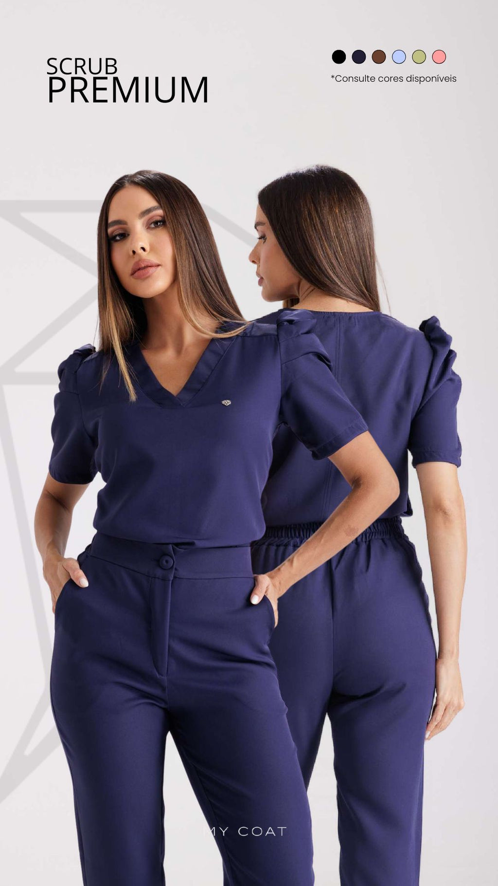Scrub Premium My Coat Feminino
