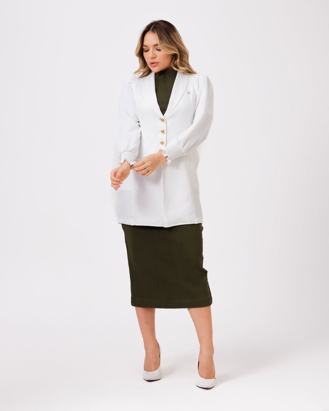 Jaleco Gold My Coat Feminino
