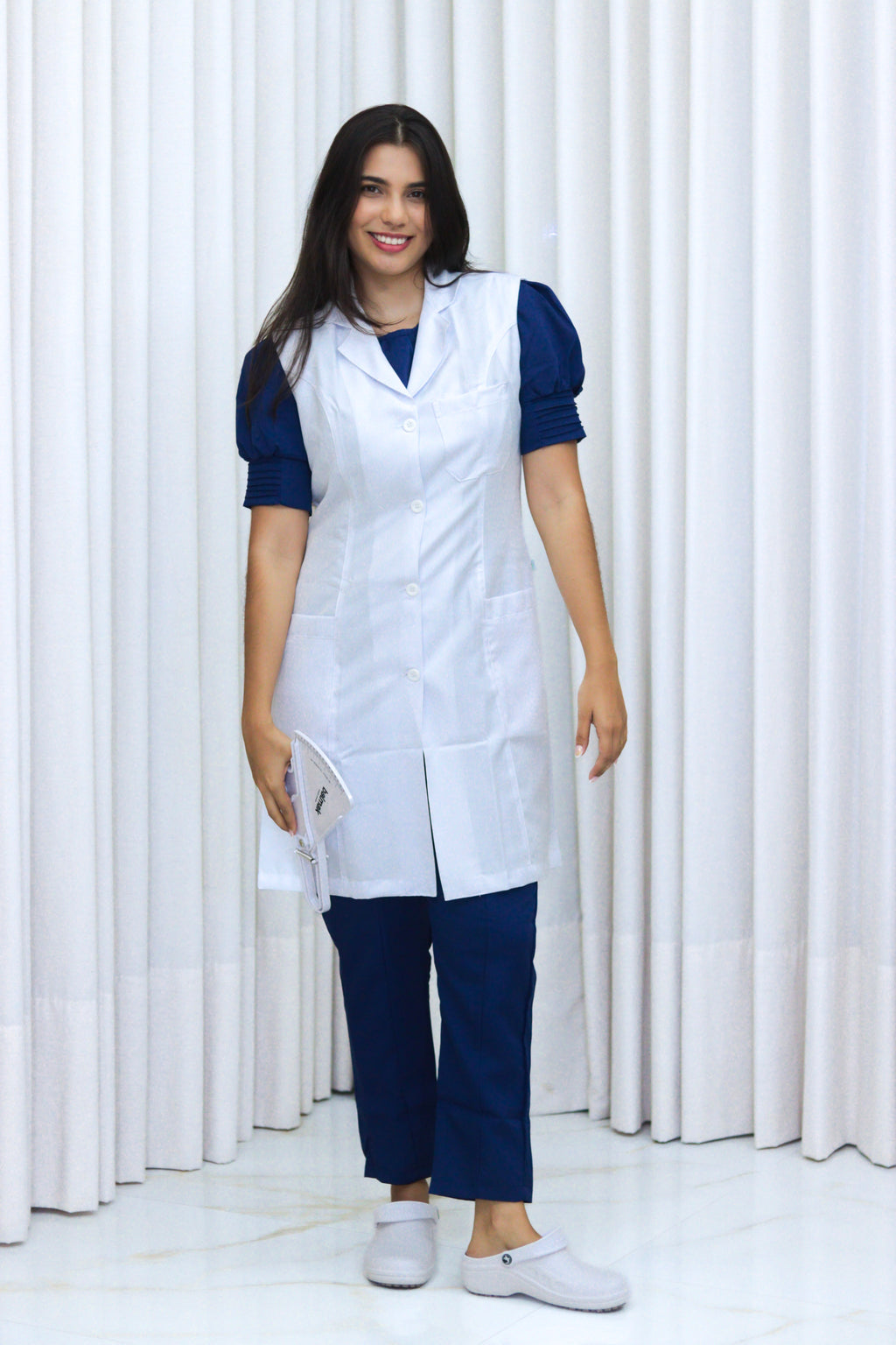 Jaleco Sem Manga Feminino
