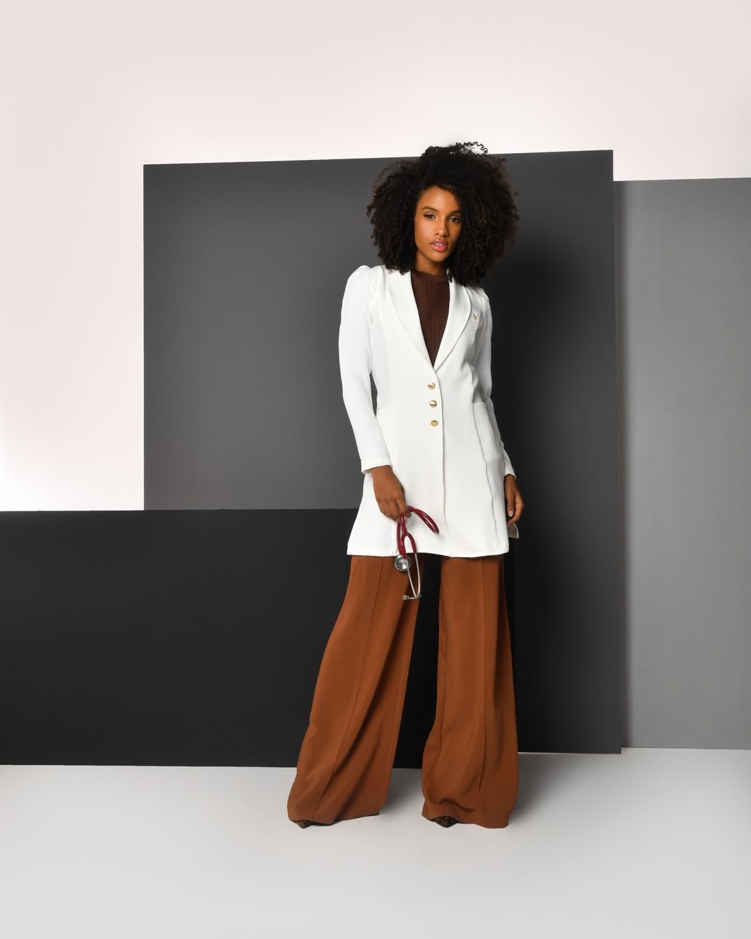 Jaleco Orquidea My Coat Feminino