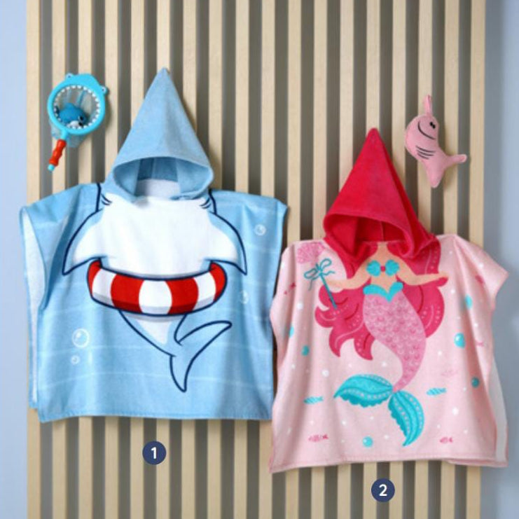 Toalha de Banho Capuz Estampado